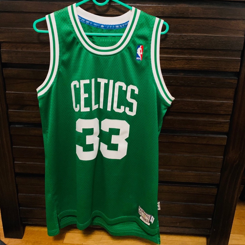 Adidas Boston Celtics Larry Bird Jersey Size Small